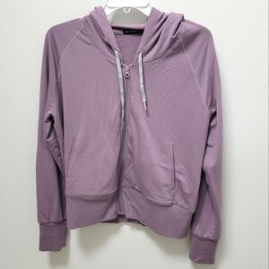 Thrive Societe  Full Zip Hoodie Large Purple